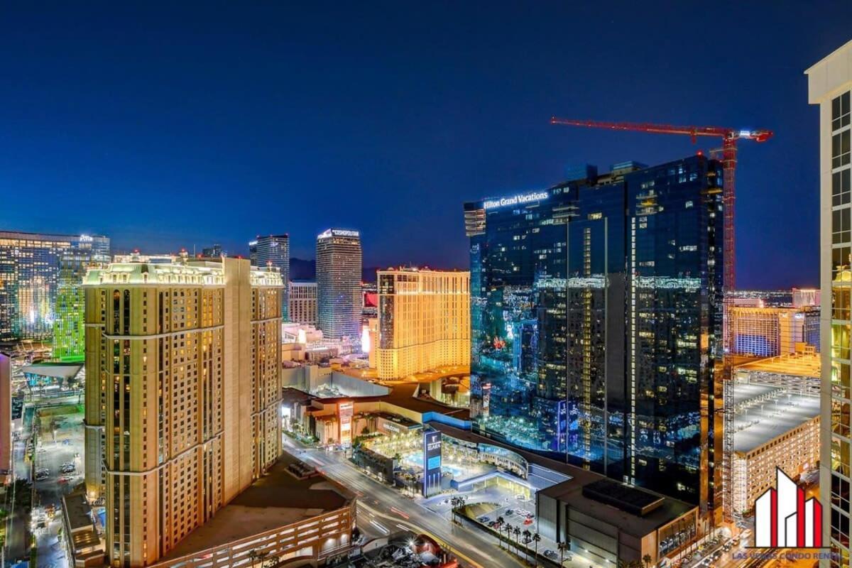 Mgm Signature-33-709 F1 Track & Strip View Balcony Las Vegas Exterior foto