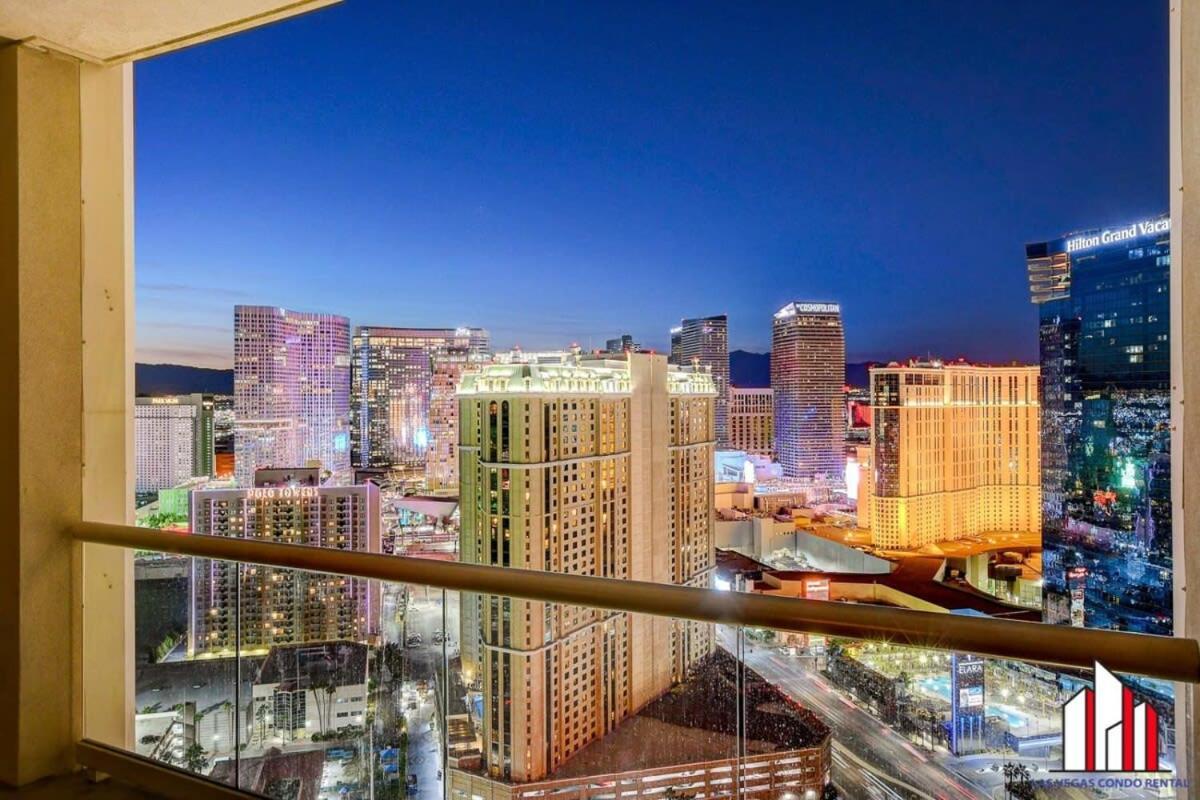 Mgm Signature-33-709 F1 Track & Strip View Balcony Las Vegas Exterior foto